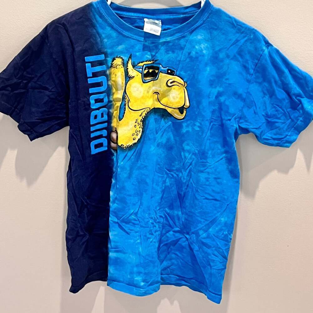 African Djibouti T shirt Camel